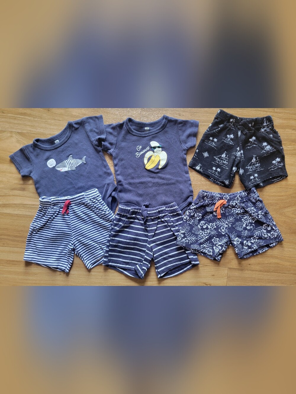 24pc Baby Infant Boy Clothes Lot Nike Disney Oshkosh HB 9-12 12mth American Hawk